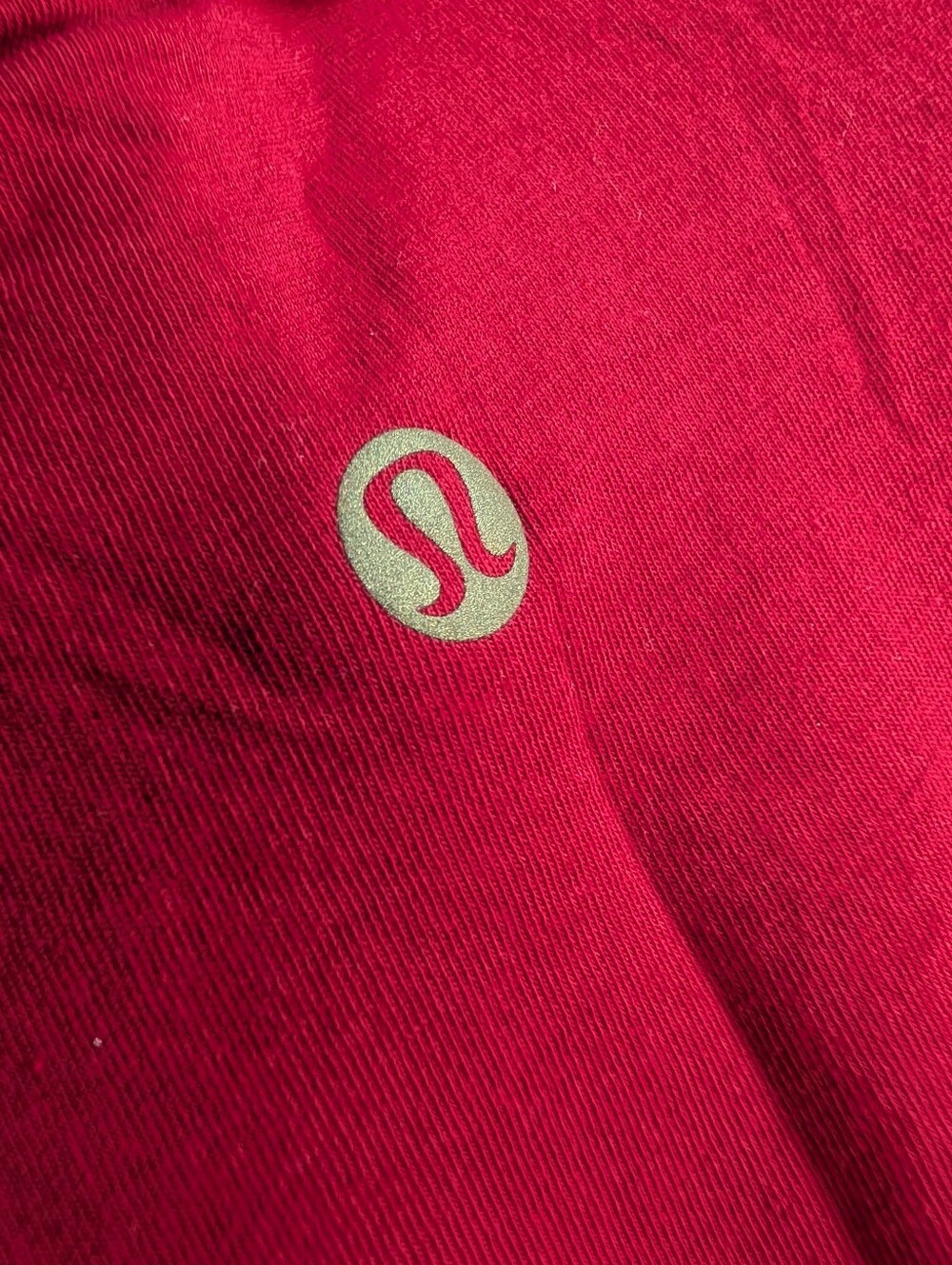 Lululemon Lunar New Year Dark Red Short Sleeve T-shirt Women's Sz 4
